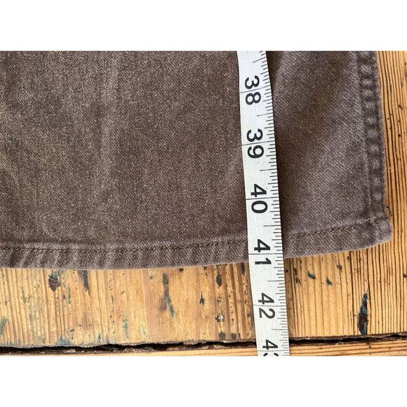 Banana Republic Mens Vintage Straight Jeans Brown 35x32 Classic Fit - Picture 8 of 8